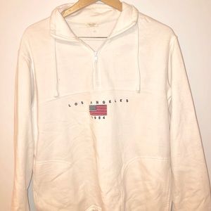 Brandy Melville Quarter Zip Pullover